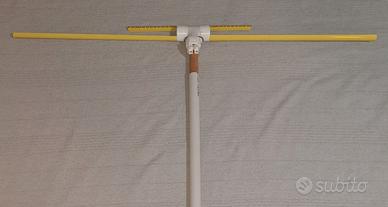 Antenna radio dipolo flessibile VHF UHF