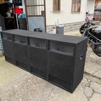Box Subwoofer 18” 46cm caricati