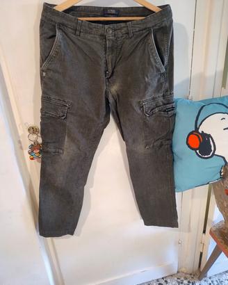 pantaloni cargo uomo 40Weft tg46