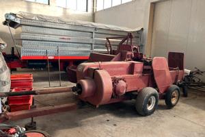 Imballatrice Massey Ferguson e falciatrice BCS