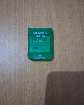 memory card ps1 compatibile testata e funzionante 