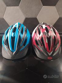 Due caschetti bici Bell