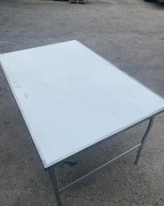 5 Tavoli pieghevoli in acciaio rinforzato 150x100