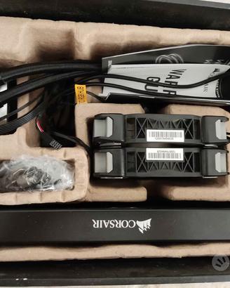 Dissipatore a liquido Nero CORSAIR H100i RGB