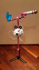 Microfono Karaoke con Asta Maggie & Bianca