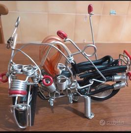 Modellino moto fatto a mano