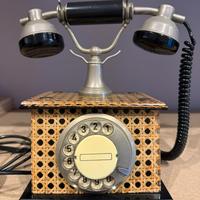 Set vintage anni 70 : tel/posacenere/accendisigari