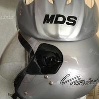 Casco MDS Vision Jet Argento/Silver