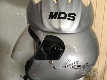 Casco MDS Vision Jet Argento/Silver