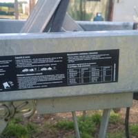 Rimorchio auto 2000 kg