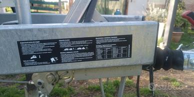 Rimorchio auto 2000 kg