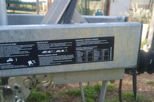 Rimorchio auto 2000 kg