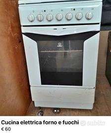 Cucina elettrica forno e fuochi