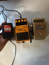 Boss DS-2 Turno Distortion e Marshall JACKHAMMER