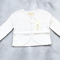 Cardigan bolero  100% cotone organico - 2-3 anni