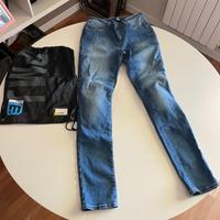 Jeans PMJ donna per moto mai usati