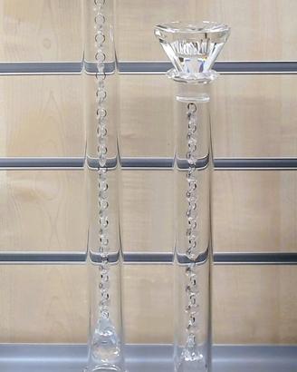 Candelieri 2 pezzi  in vetro NUOVI