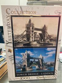 Puzzle clementoni 1000 pezzi tower bridge