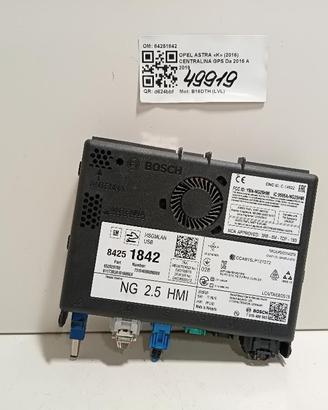 GPS OPEL Astra Berlina (K) 84251842 B16DTH (LVL) (