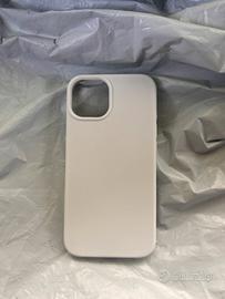 Cover iphone 14/15 bianca in silicone