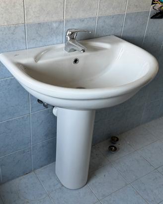 Lavabo a colonna