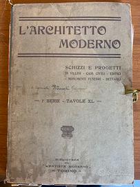 L’ARCHITETTO MODERNO TAVOLE 1912