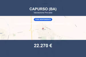 Immobile in asta di 52 m² a Capurso