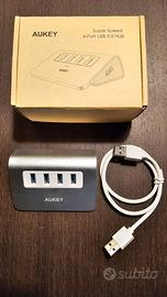 HUB USB 3.0 Aukey stile Mac
