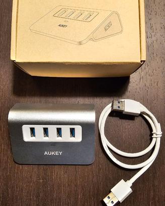 HUB USB 3.0 Aukey stile Mac