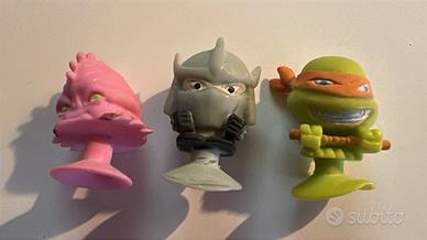 3 Personaggi Tartarughe Ninja