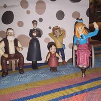 Heidi set figure Clara Peter Rottenmeier Nonno