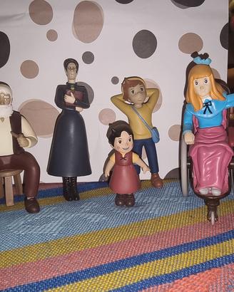 Heidi set figure Clara Peter Rottenmeier Nonno