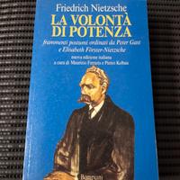 Nietzsche Volontà di Potenza Bompiani
