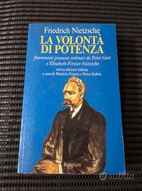 Nietzsche Volontà di Potenza Bompiani