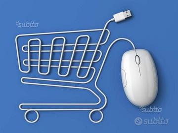 Gestore negozio su internet