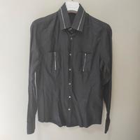 Camicia uomo grigia