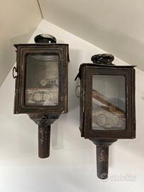 COPPIA DI LANTERNE DA CARROZZA