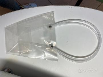Borsette trasparenti in pvc con manici