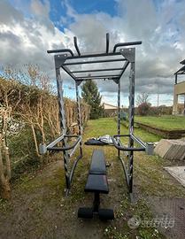 RACK POWER OUTDOOR  PALESTRA STRUTTURA ALLENAMENTO