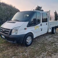 Ford Transit 350L 2.4TDCi Cabinato 7 posti/Cassone