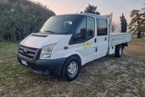 Ford Transit 350L 2.4TDCi Cabinato 7 posti/Cassone