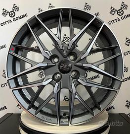 SET 4 CERCHI IN LEGA 500 ABARTH DA 17"