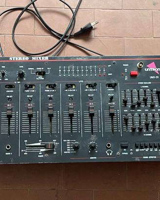 Mixer DJ Vintage Unitronic UMX-20 Stereo Mixer