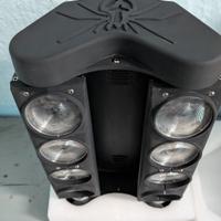 EFFETTO LUCE SPIDER MOTORIZZATO PROFESSIONALE DJ
