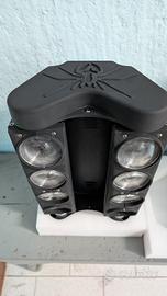 EFFETTO LUCE SPIDER MOTORIZZATO PROFESSIONALE DJ