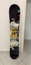 Tavola Snowboard Head 156 con attacchi
