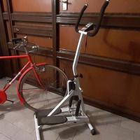 Bicicletta vintage + attrezzo palestra