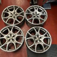 CERCHI RUOTE 17 POLLICI ALFAROMEO 147 5X98