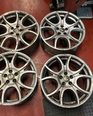 CERCHI RUOTE 17 POLLICI ALFAROMEO 147 5X98