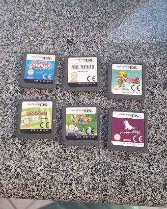  nintendo ds lite giochi